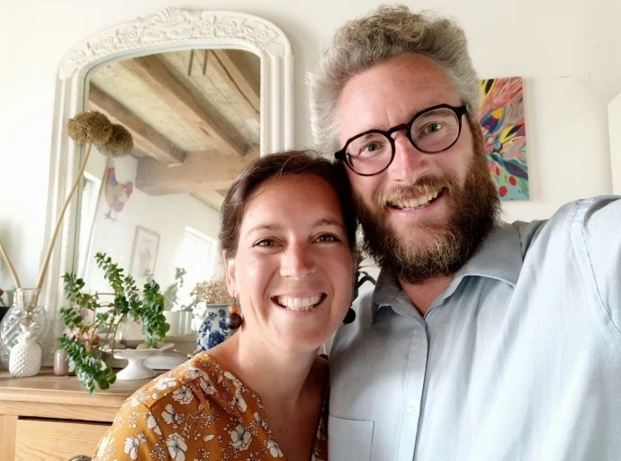Marie e Amaury Vaganay
