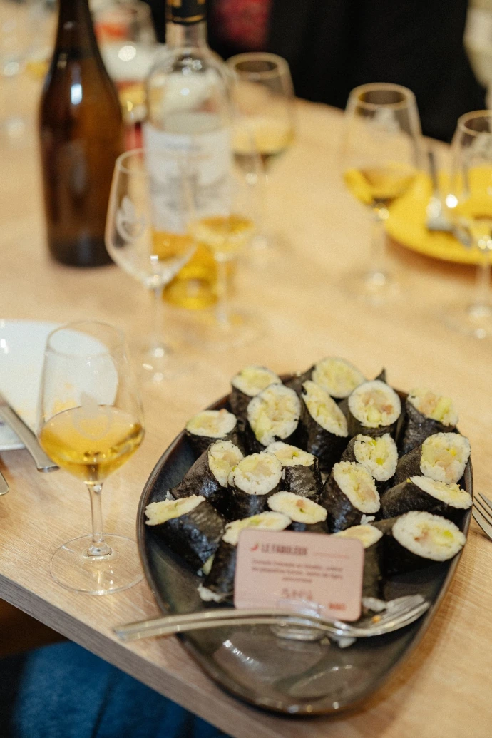 Accords Sauternes et Makis mako