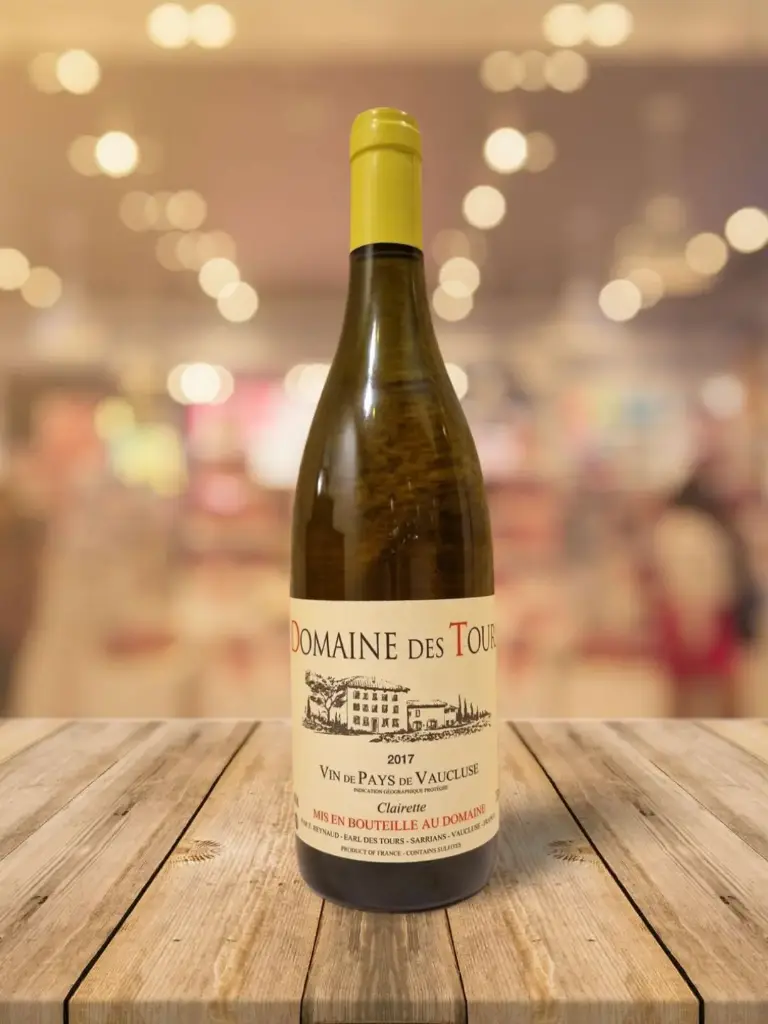 Domaine des Tours Blanc 2017 - Clairette - Vin de Pays de Vaucluse