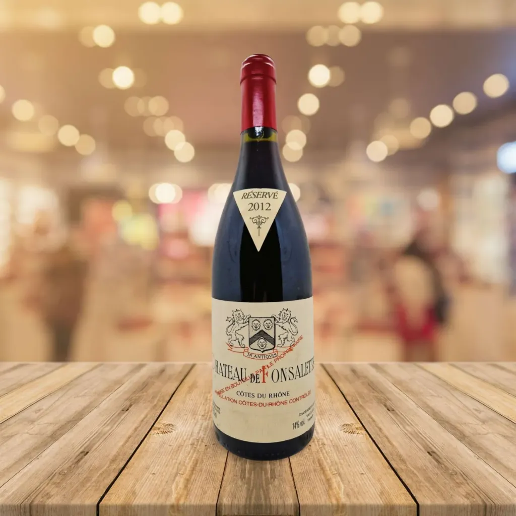 [1149] Château de Fonsalette 2012 Réserve - AOC Côtes-du-Rhône