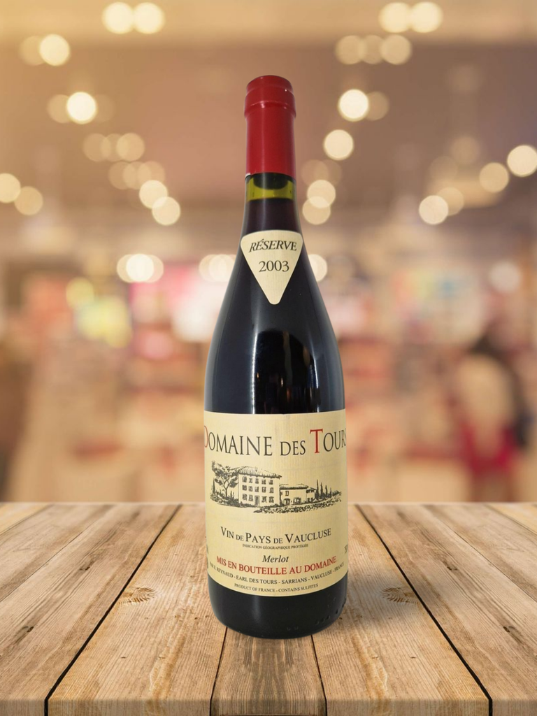 [1365] Domaine des Tours - Merlot 2003 - Vin de Pays de Vaucluse