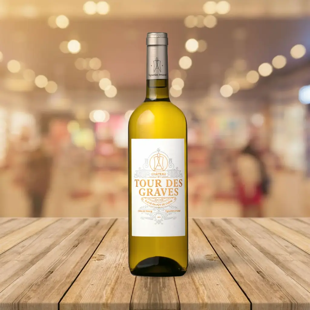 Château Tour des Graves - Fût de Chêne Blanc 2023 - AOC Côtes-de-Bourg