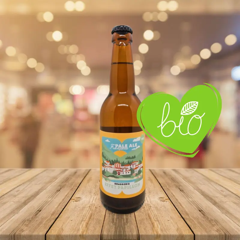 Bière Effet Papillon - Pale Ale Française "Blonde Houblonnée"