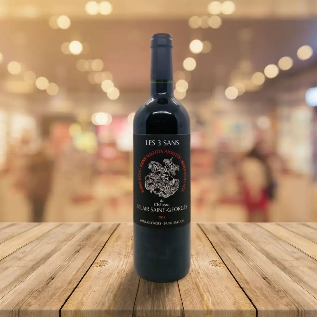 Château Belair Saint-Georges - Les 3 Sans 2023 - AOC Saint-Georges-Saint-Emilion