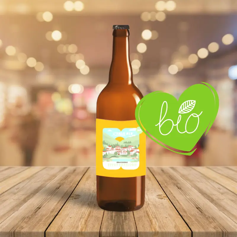 Bière Effet Papillon - Pale Ale Française "Blonde Houblonnée"