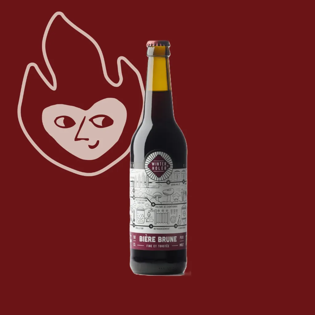 [1910brn] Winterholer - Bière Brune