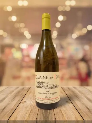 [1156] Domaine des Tours Blanc 2017 - Clairette - Vin de Pays de Vaucluse