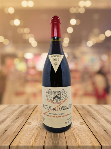 [1149] Château de Fonsalette 2012 Réserve - AOC Côtes-du-Rhône