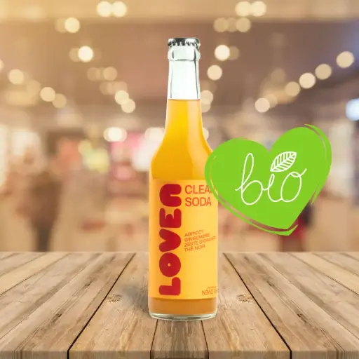 [1630] Loven Clean Soda - Apricot, Ginger, Orange Zest and Black Tea